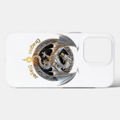Dragon Slayer Case-Mate iPhone Hülle (Rückseite (Horizontal))