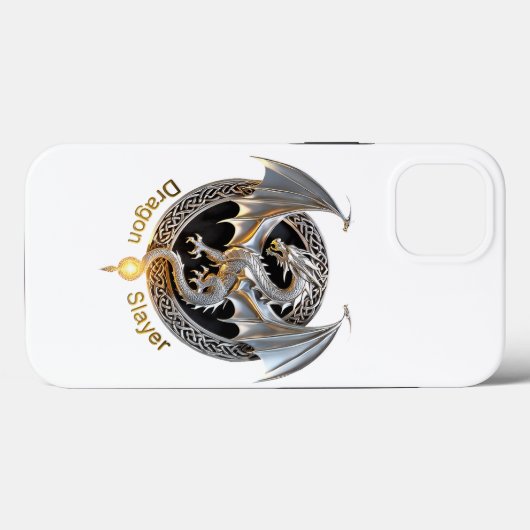 Dragon Slayer Case-Mate iPhone Hülle (Rückseite (Horizontal))