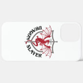 Dragon Slayer Case-Mate iPhone Hülle (Hinten (horizontal))