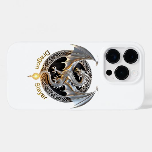 Dragon Slayer Case-Mate iPhone Hülle (Rückseite (Horizontal))