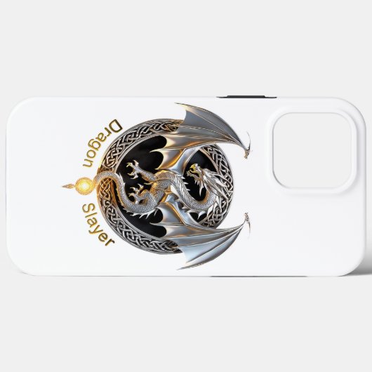 Dragon Slayer Case-Mate iPhone Hülle (Rückseite (Horizontal))