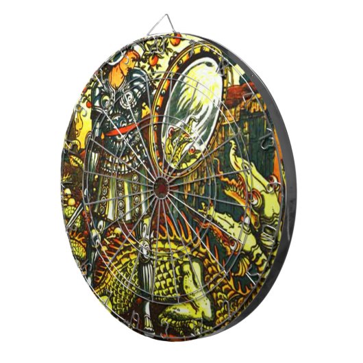 "Dragon Slayer" Dartscheibe (Vorderseite rechts)
