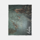 Dragon Slayer Fleecedecke (Vorderseite)