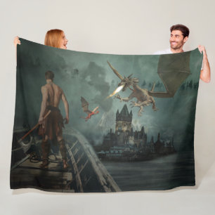 DRAGON SLAYER FLEECEDECKE