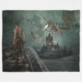 DRAGON SLAYER FLEECEDECKE (Vorderseite (Horizontal))