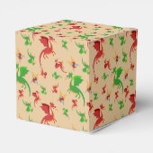 Dragon Slayer Knight Boy Birthday Party Geschenkschachtel (Rückseite)