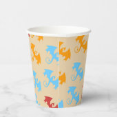 Dragon Slayer Knight Boy Birthday Party Pappbecher (Rechts)