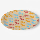 Dragon Slayer Knight Boy Birthday Party Pappteller (Schrägansicht)