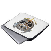 Dragon Slayer Laptopschutzhülle (Vorne Knopf)