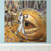 Dragon Slayer Leinwanddruck (Insitu (Holzboden))