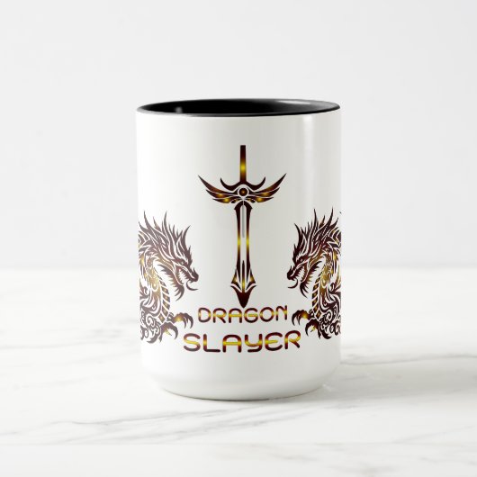 Dragon Slayer Mug Tasse (Zentrum)