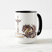 Dragon Slayer Mug Tasse (VorderseiteRechts)