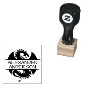 Dragon Slayer personalisieren Gummistempel (Stempel)