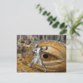 Dragon Slayer Postkarte (Stehend Vorderseite)