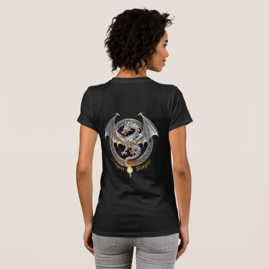 Dragon Slayer T-Shirt (Schwarz voll)