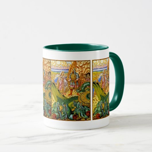 Dragon Slayer Tasse (VorderseiteRechts)