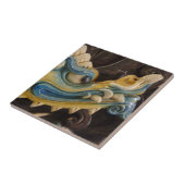 Dragon Small (4,25" x 4,25") Keramik Foto Tile Fliese (Seite)