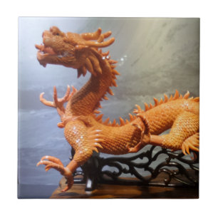 Dragon Small (4,25" x 4,25") Keramik Foto Tile Fliese