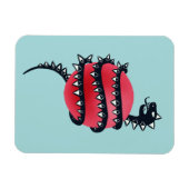 Dragon Snake Goth Magnet (Horizontal)