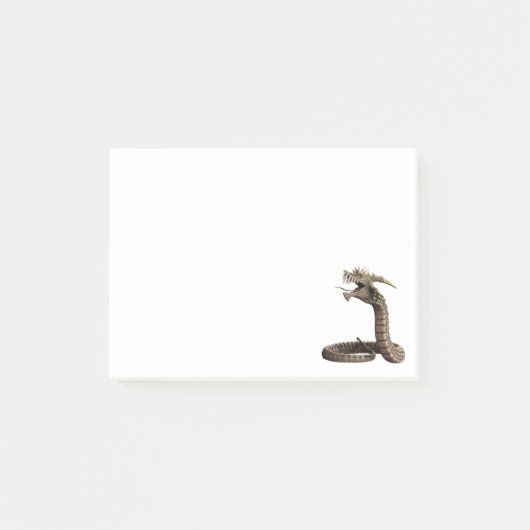 Dragon Snake Post-it Klebezettel (Vorderseite)