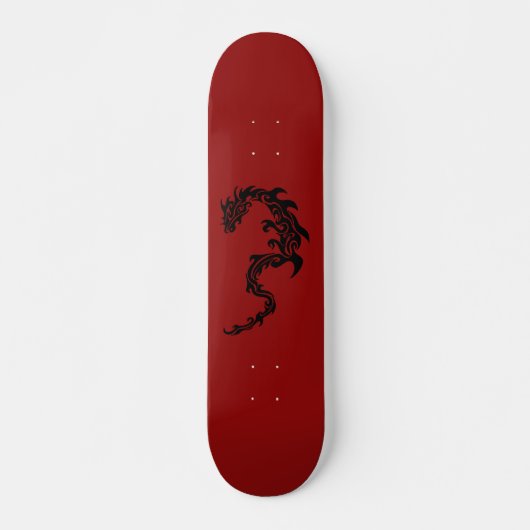 Dragon Snake Tribal Tattoo Skateboard (Vorne)