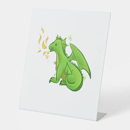 Dragon Sockelschild (Vorderseite)