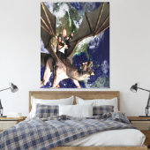 Dragon Song 2 Leinwanddruck (Insitu (Schlafzimmer))