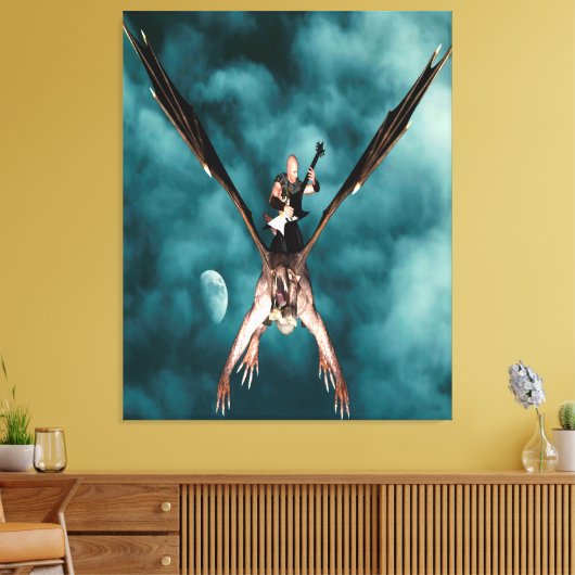 Dragon Song Leinwanddruck (Insitu (Wohnzimmer))