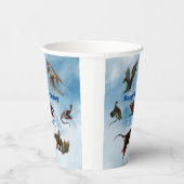 Dragon Species Fun Fantasy Personalisiert Geburtst Pappbecher (Rechts)