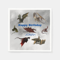Dragon Species Fun Fantasy Personalisiert Geburtst