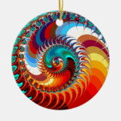 Dragon Spiral Keramik Ornament (Vorne)