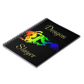 Dragon Spiral Notebook Notizblock (Linke Seite)