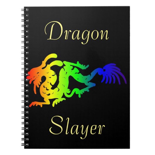 Dragon Spiral Notebook Notizblock (Vorderseite)