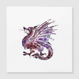 Dragon Spirit Animal Emblem Save the Date Magneteinladung
