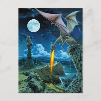 Dragon Spit Postcard Postkarte