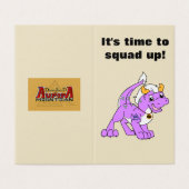 Dragon Squad Dragon Boot Festival Card (Außenseite Aufgefaltet)