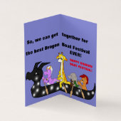 Dragon Squad Dragon Boot Festival Card (Innenseite)