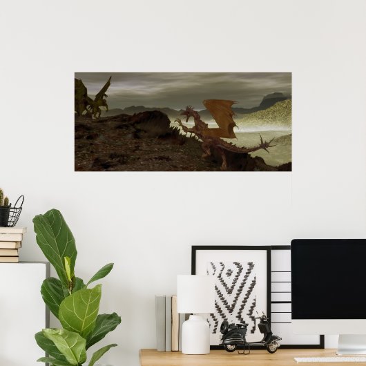Dragon Standby Poster (Heimbüro)