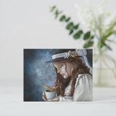 Dragon Steamed Tea Postkarte (Stehend Vorderseite)