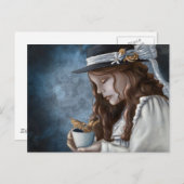 Dragon Steamed Tea Postkarte (Vorne/Hinten)