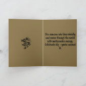 Dragon Stencil Style Cut Out Illustration Karte (Innenseite)