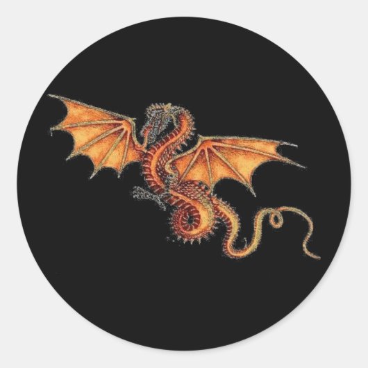 Dragon Sticker (Vorderseite)
