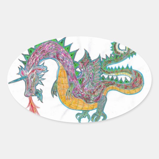 Dragon Sticker (Vorderseite)