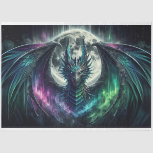 Dragon Storm Seidenpapier (Vorderseite)