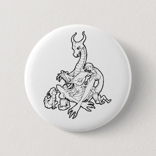 Dragon Storytime Button (Vorderseite)