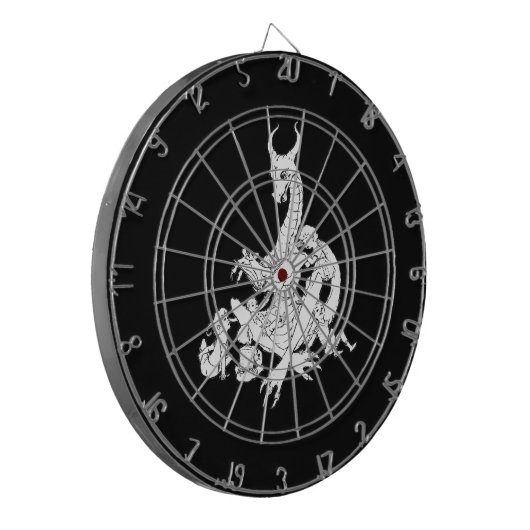 Dragon Storytime Dartscheibe (Vorderseite Links)