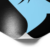 Dragon Styled Letter A, Dragon Alphabet, Monogram Fotodruck (Ecke)