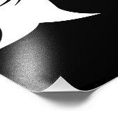 Dragon Styled Letter A, Dragon Alphabet, Monogram Fotodruck (Ecke)