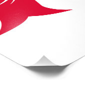 Dragon Styled Letter A, Dragon Alphabet, Monogram Fotodruck (Ecke)