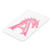Dragon Styled Letter A, Dragon Alphabet, Monogram Magnet (Linke Seite)